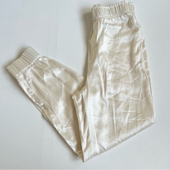 ZARA Satin Effect Joggers - Picture 11 of 16